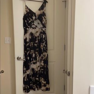 Print maxi dress